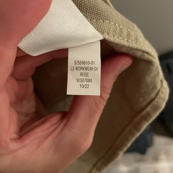 Old Navy Long Sleeve Cotton Jacket Button Up, XL - Picture 5 of 5